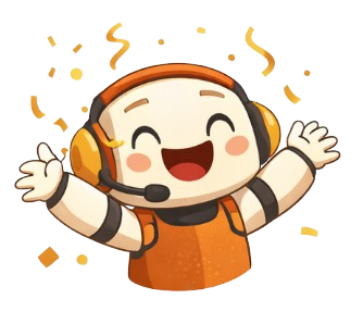 Mascotte joyeuse Vouch